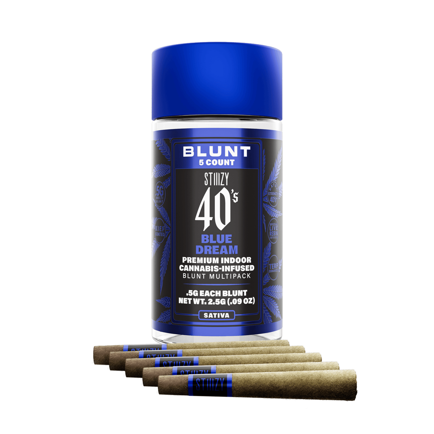 STIIIZY 40´s BLUNT 50 PIEZAS - 100 PIEZAS
